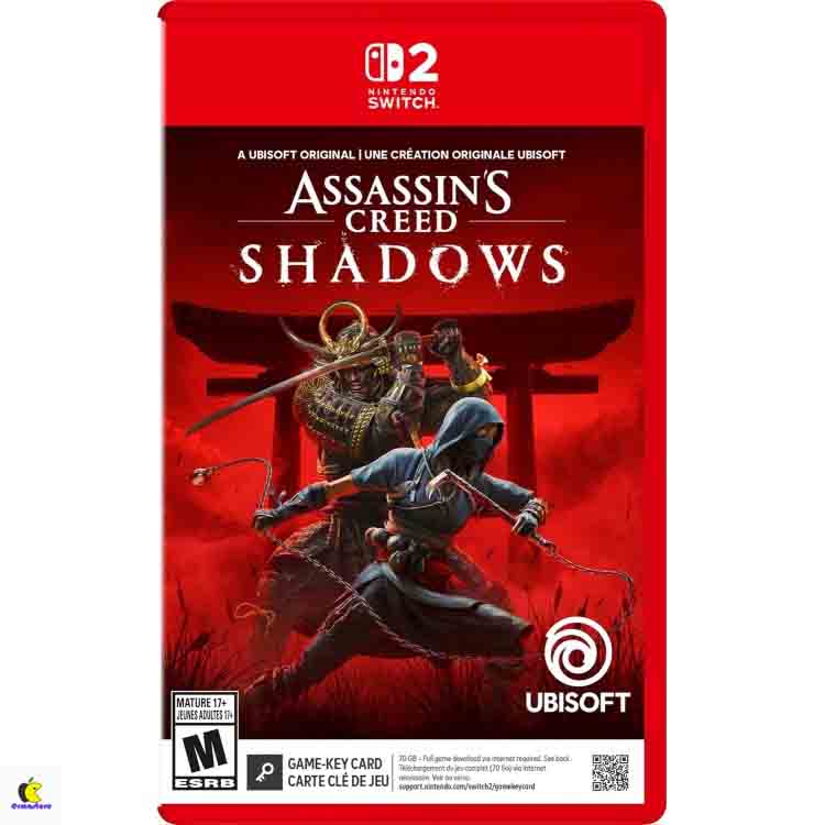 خرید کارت گیم بازی Assassins Creed Shadows برای نینتندو سوییچ دو